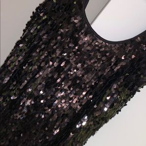 Gorgeous black sequenced dress / worn once